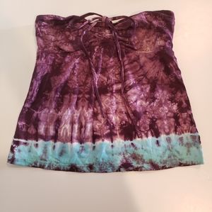 Lucky Brand Tie Dye Tankini top